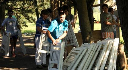 Primer Encuentro Veteranos Rugby - Areco - Vaquillona con Cuero 2014 - Organizacion
