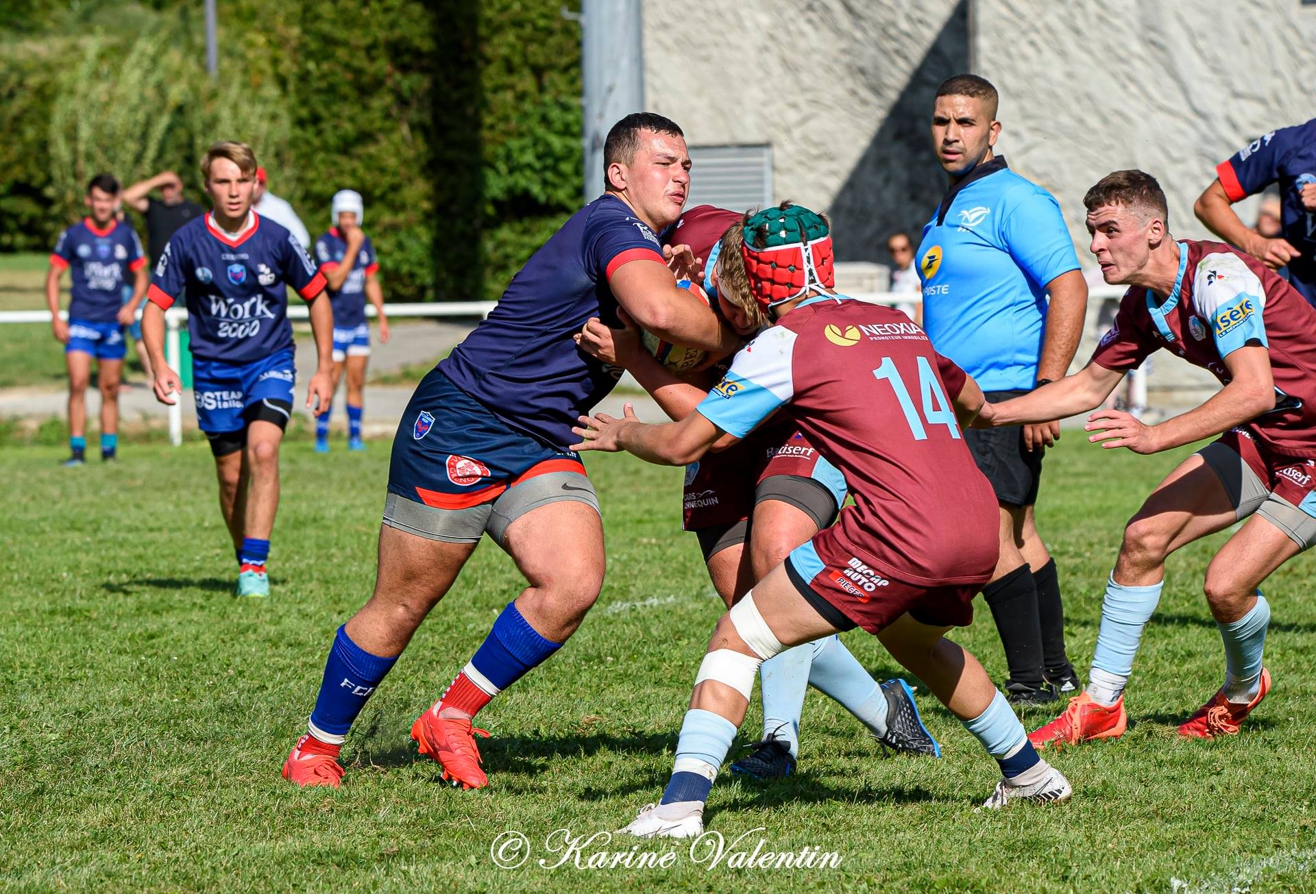  FC Grenoble Rugby - CS Bourgoin-Jallieu - Rugby - Crabos - FC Grenoble vs CS Bourgoin-Jallieu (#CrabosFCGvCSBJ2021aou) Photo by: Karine Valentin | Siuxy Sports 2021-08-28