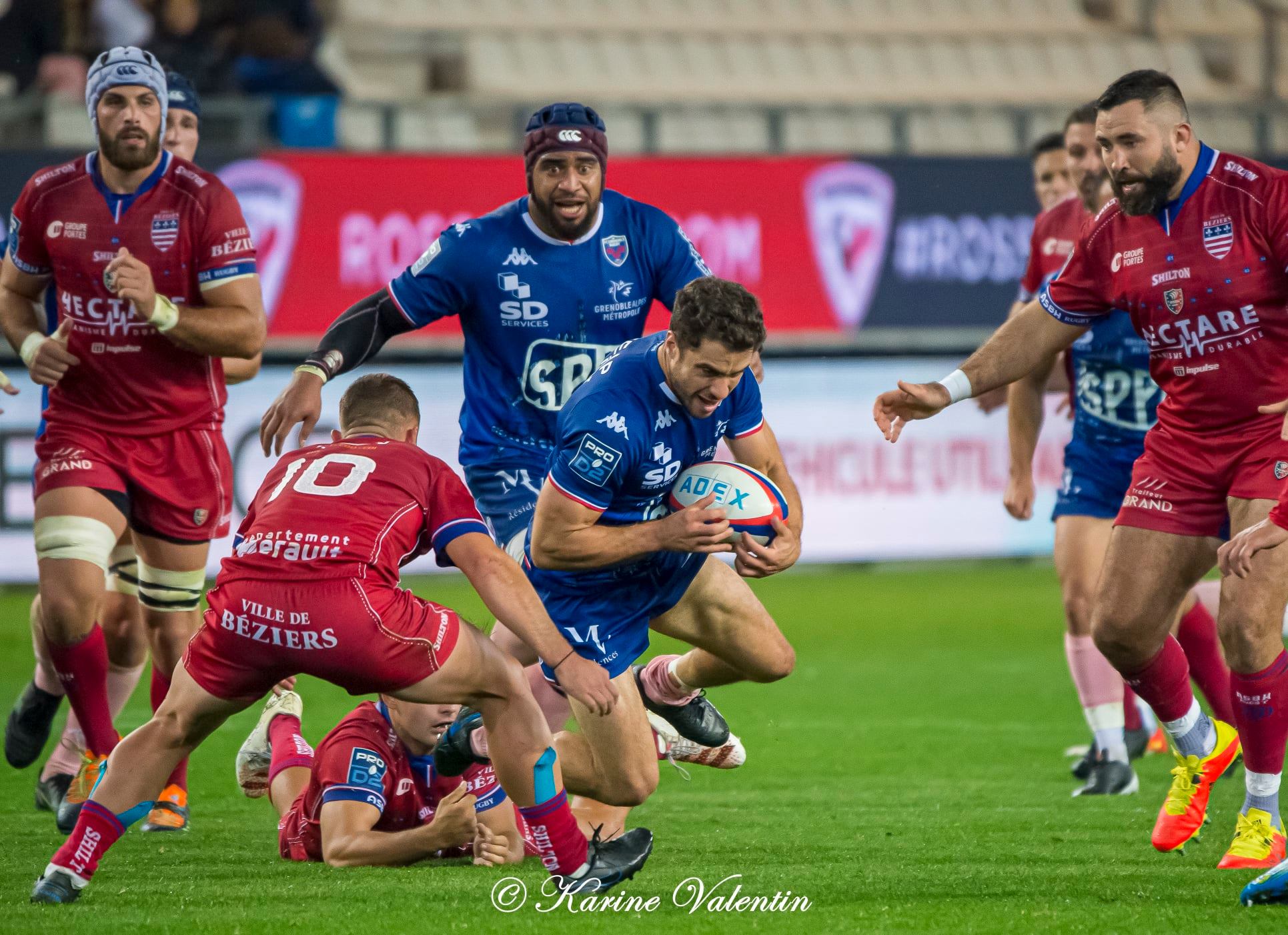  FC Grenoble Rugby - AS Béziers Hérault - Rugby - FC Grenoble Rugby vs. AS Béziers Hérault (#FCGvsASBHoct2021) Photo by: Karine Valentin | Siuxy Sports 2021-10-15