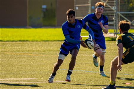 Abel Koubemba - Rugby - RSEQ RUGBY Masc - U. DE MONTRÉAL (50) vs (7) U. Sherbrooke - Reel A2 - Université de Montréal - Université de Sherbrooke