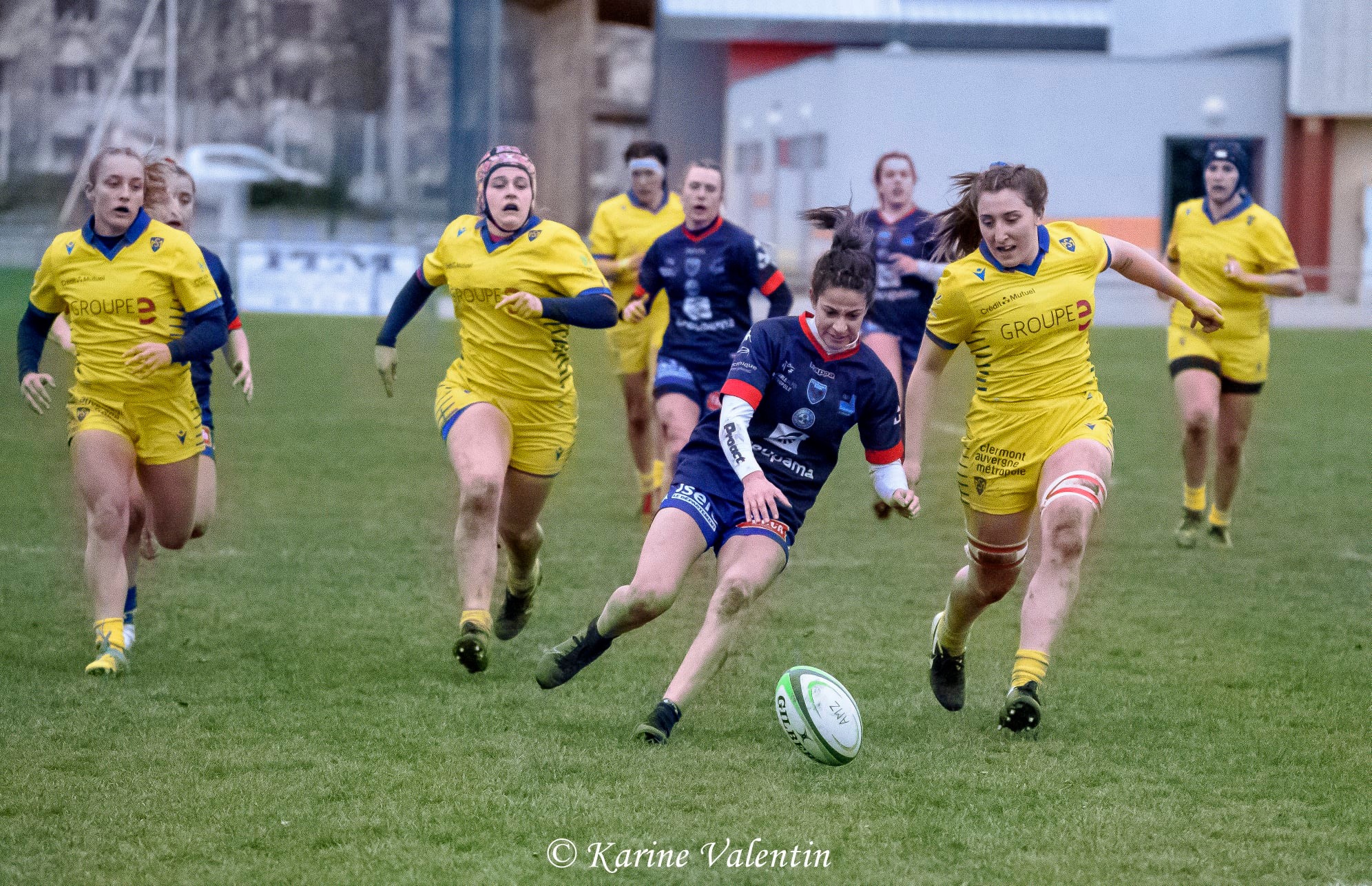  FC Grenoble Rugby - ASM Romagnat rugby féminin - Rugby - FC Grenoble VS ASM Romagnat (#GrenobleVsASMR2021jan) Photo by: Karine Valentin | Siuxy Sports 2021-01-24