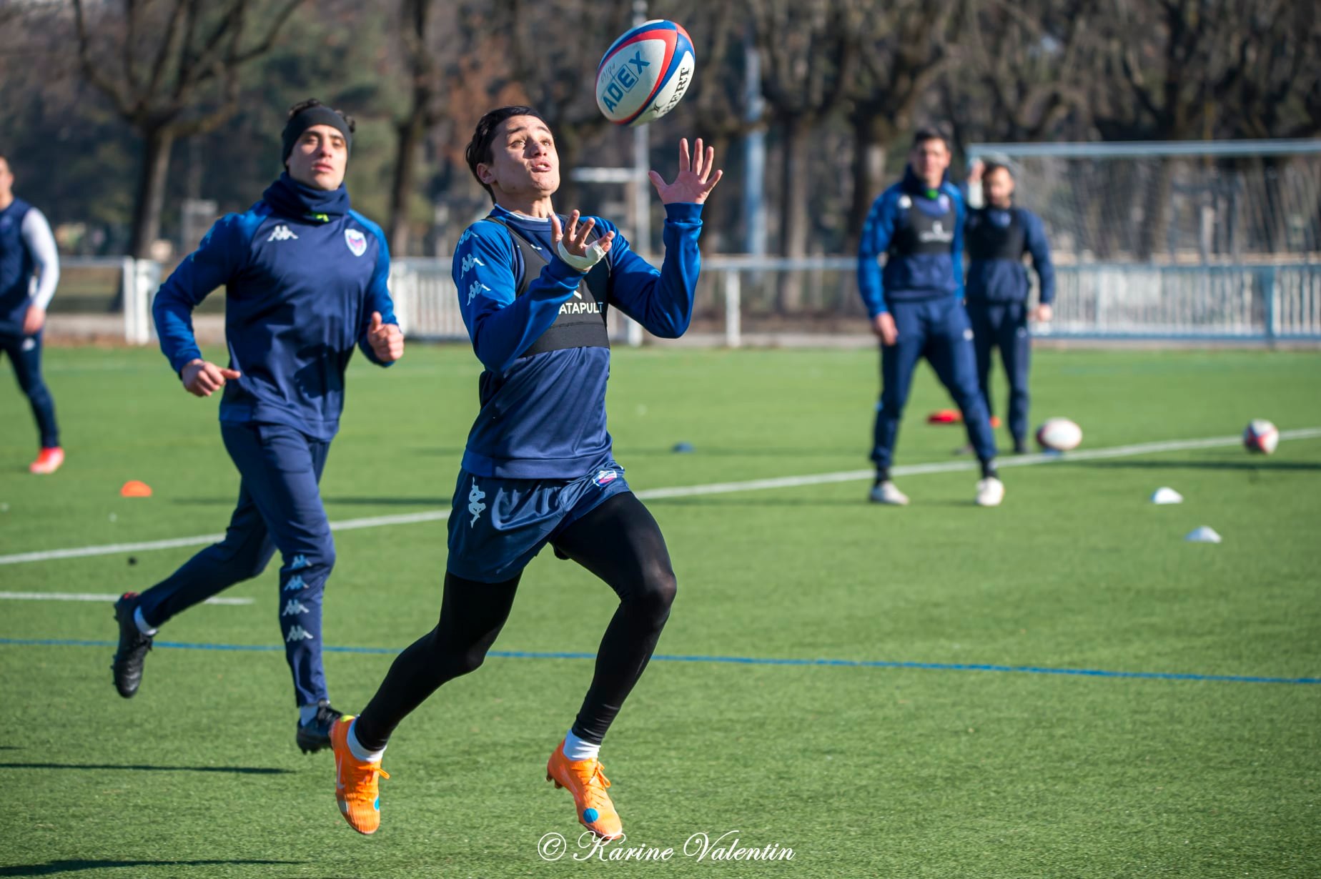  FC Grenoble Rugby -  - Rugby - Entrainement Rugby (#RFCGrenobleEntr2022jan) Photo by: Karine Valentin | Siuxy Sports 2022-01-25