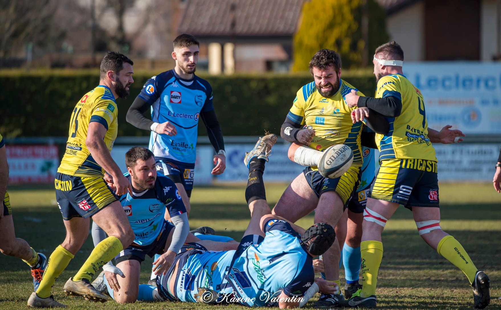  Saint-Marcellin Sports - Rugby Club Tricastin - Rugby - Saint-Marcellin vs Tricastin - Équipe 1 (#SMSvsRCT2022Eq1) Photo by: Karine Valentin | Siuxy Sports 2022-02-13