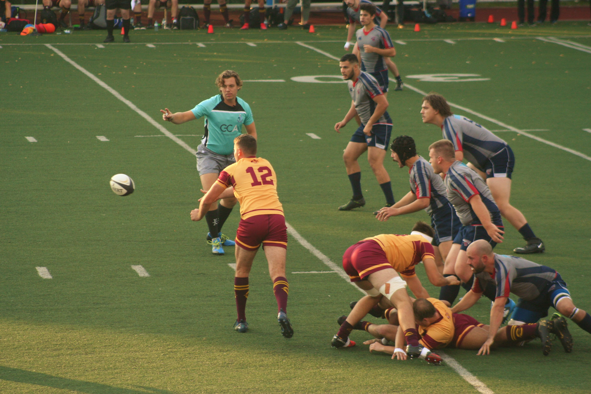 Andrew GARDINER -  ÉTS (École de technologie supérieure) - Université Concordia - Rugby -  (#ETSvsConcordia) Photo by:  | Siuxy Sports 2021-09-11