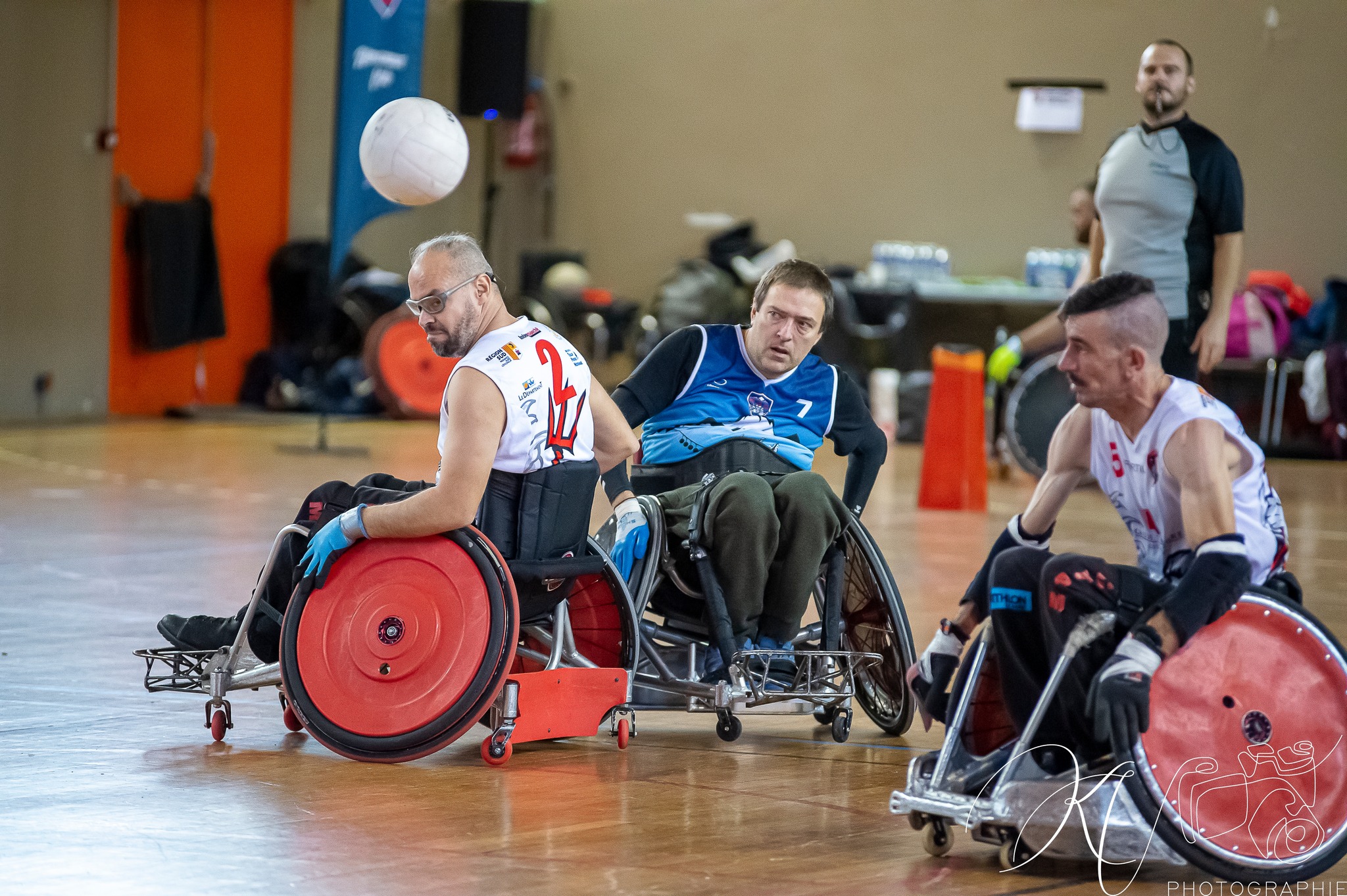  FC Grenoble Rugby -  - Wheelchair rugby - CHAMPIONNAT DE FRANCE RUGBY FAUTEUIL (#CHAMPFrRugbyFauteuil2022) Photo by: Karine Valentin | Siuxy Sports 2022-11-19