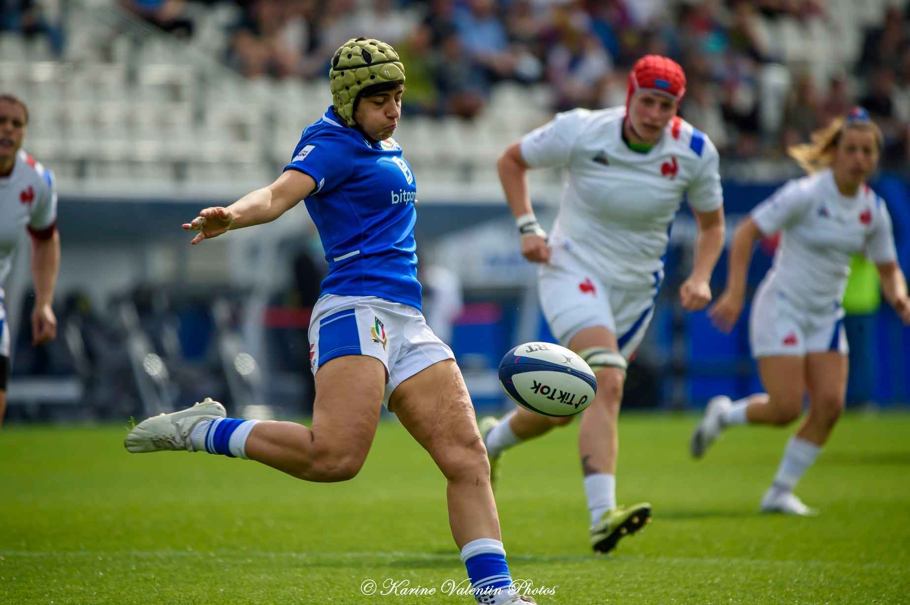  Équipe de France de rugby à XV - Nazionale di rugby a 15 dell'Italia - Rugby - France (39) vs Italie (6) - 6N fém. (#FranceVsItalie6Nfem2022) Photo by: Karine Valentin | Siuxy Sports 2022-03-27