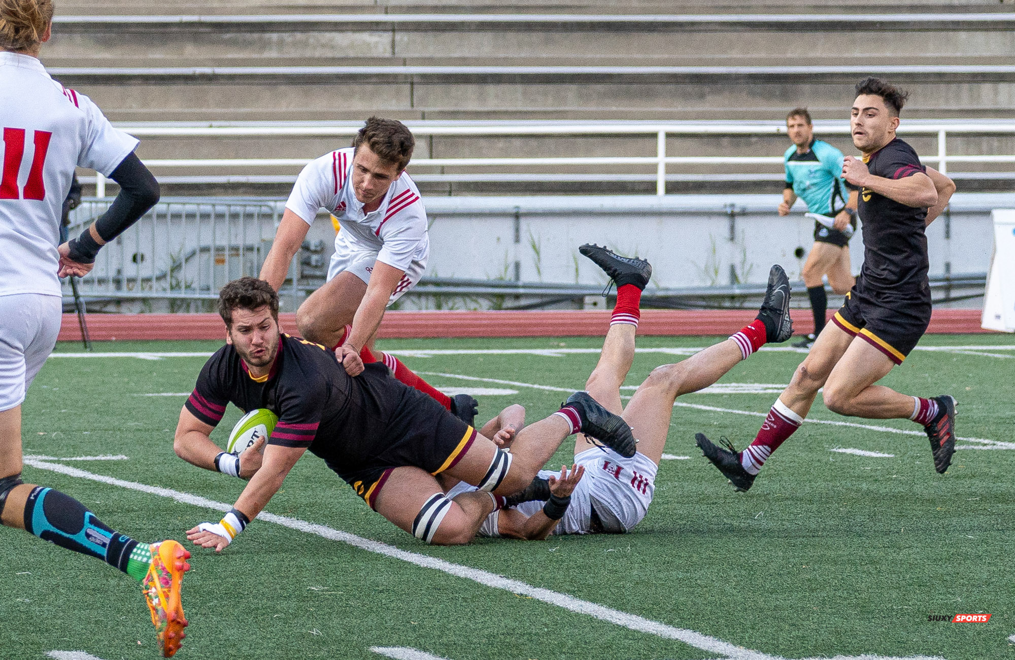 Dylan MACDONALD - Maxime RIEUF -  Université McGill - Université Concordia - Rugby -  (#McGillvsConcordiaFinalsM) Photo by:  | Siuxy Sports 2021-11-06