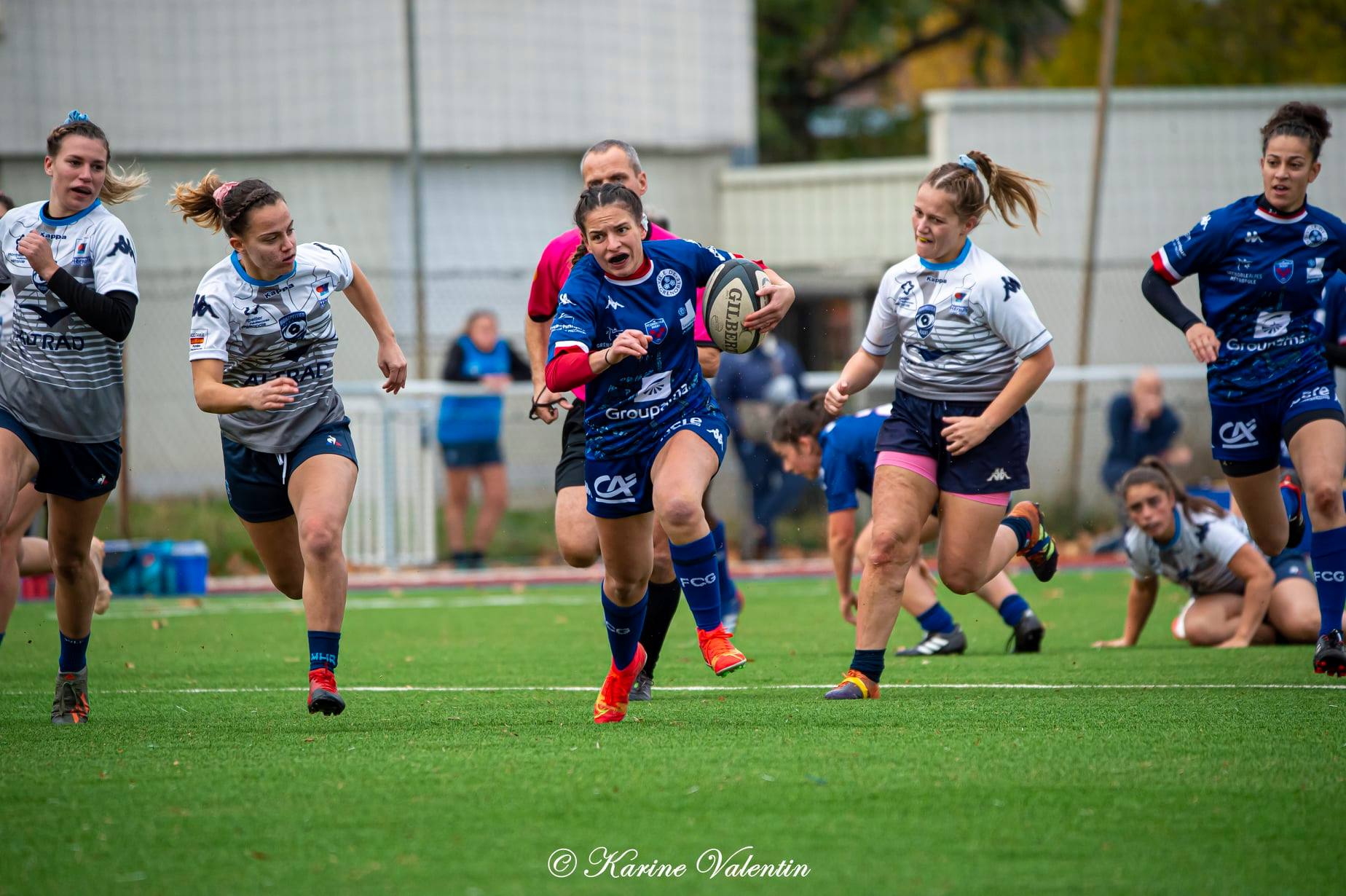 Lison AGRIODOS -  FC Grenoble Rugby - Montpellier Hérault Rugby - Rugby -  (#GrenobleVsMontpellier2021NovF1) Photo by: Karine Valentin | Siuxy Sports 2021-11-14