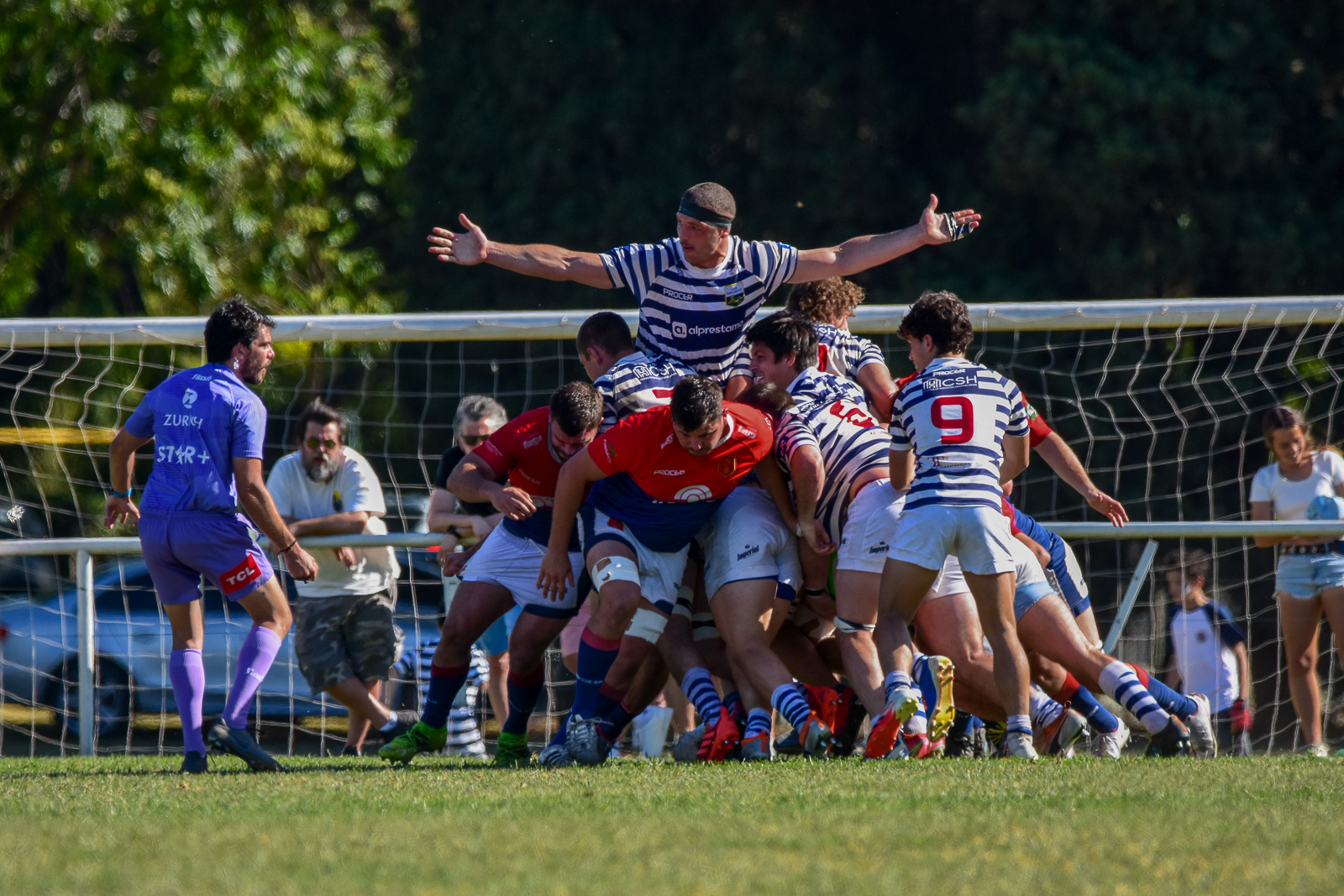  Club San Carlos - Asociación Deportiva Francesa - Rugby - URBA 1A - San Carlos vs Deportiva Francesa (#URBASanCarADF2022) Photo by: Ignacio Pousa | Siuxy Sports 2022-11-05