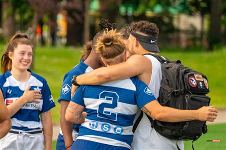 RUGBY QUÉBEC (96) VS (0) ONTARIO BLUES - RUGBY FÉMININ XV SR - Post Match - Reel C