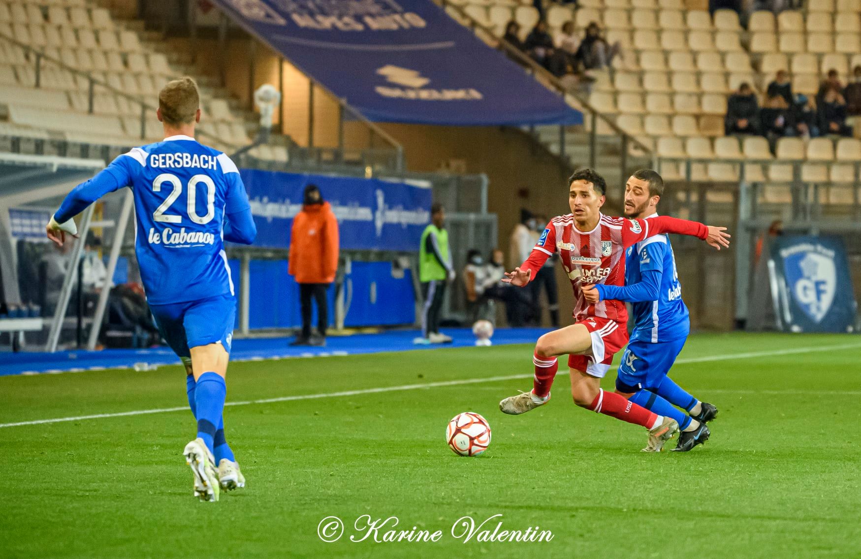 Florian MICHEL -  Grenoble Foot 38 - US du Littoral de Dunkerque - Soccer - GF38 vs USLD (#GF38vsUSLD2021nov) Photo by: Karine Valentin | Siuxy Sports 2021-11-06