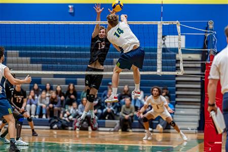 RSEQ - VOLLEYBALL C M D2 SUD-OUEST - TOURNOI 4 - SECTION A - NOMADES (1) VS (2) AIGLES