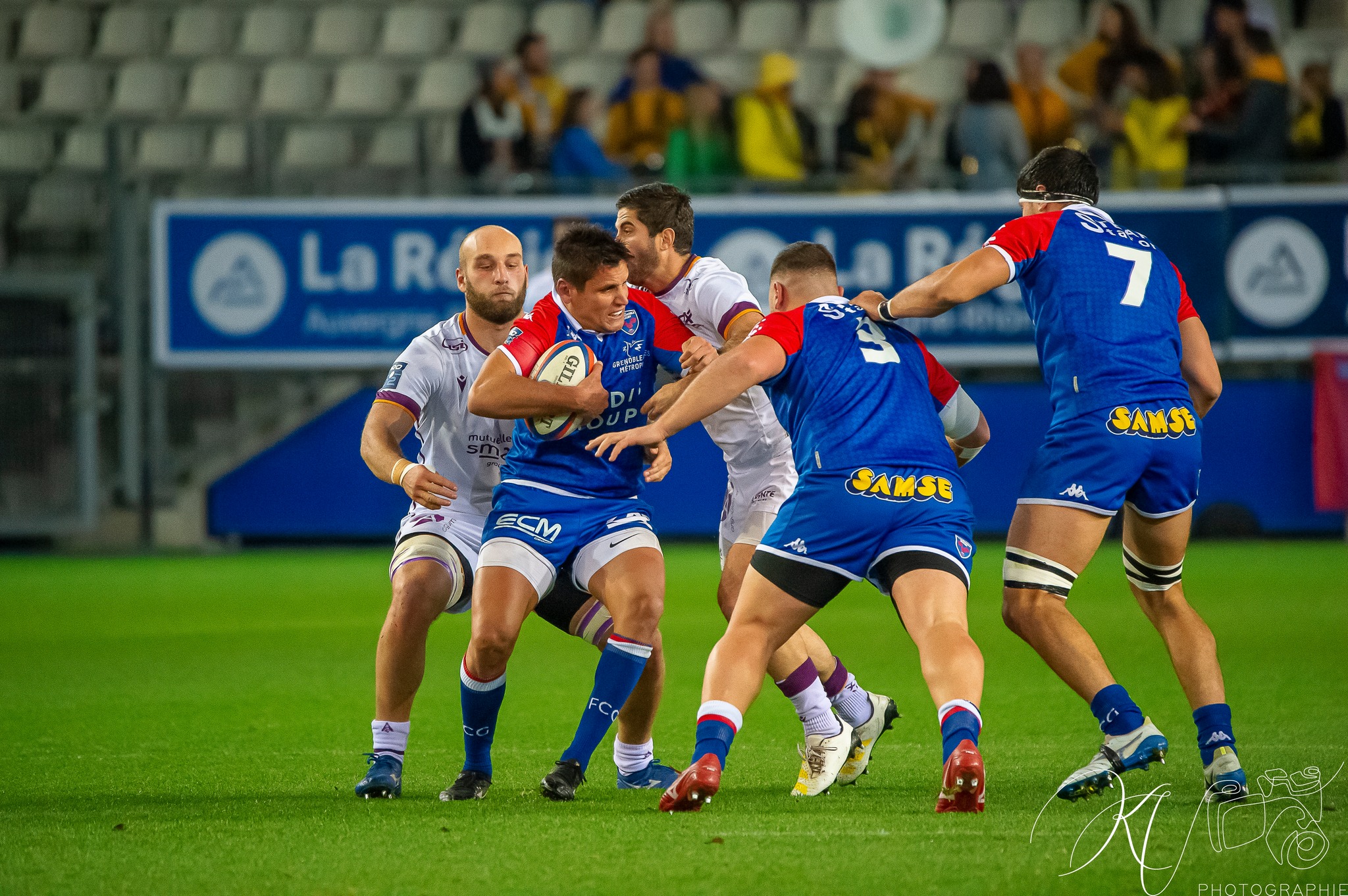  FC Grenoble Rugby - Soyaux Angoulême - Rugby - FC Grenoble (24) VS (18) Soyaux Angoulême (2022) (#FCGvsSA2022R11) Photo by: Karine Valentin | Siuxy Sports 2022-11-18