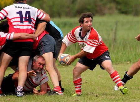 Areco vs RON XV (Centro Naval) - Primer Encuentro de Veteranos en Areco con Vaquillona c/ Cuero 2014
