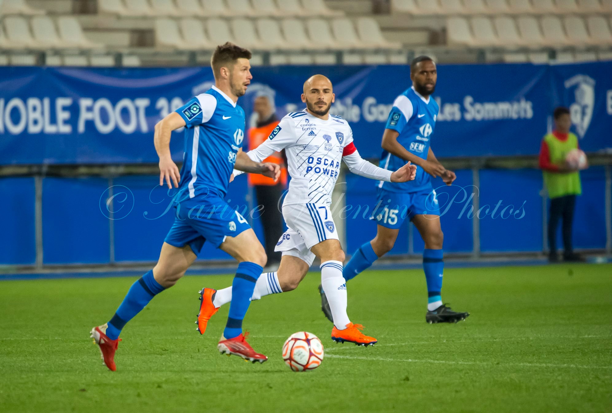  Grenoble Foot 38 - SC Bastia - Soccer - Grenoble Foot 38 (1) vs SC Bastia (1) (#GF38vsSCB2022) Photo by: Karine Valentin | Siuxy Sports 2022-03-19