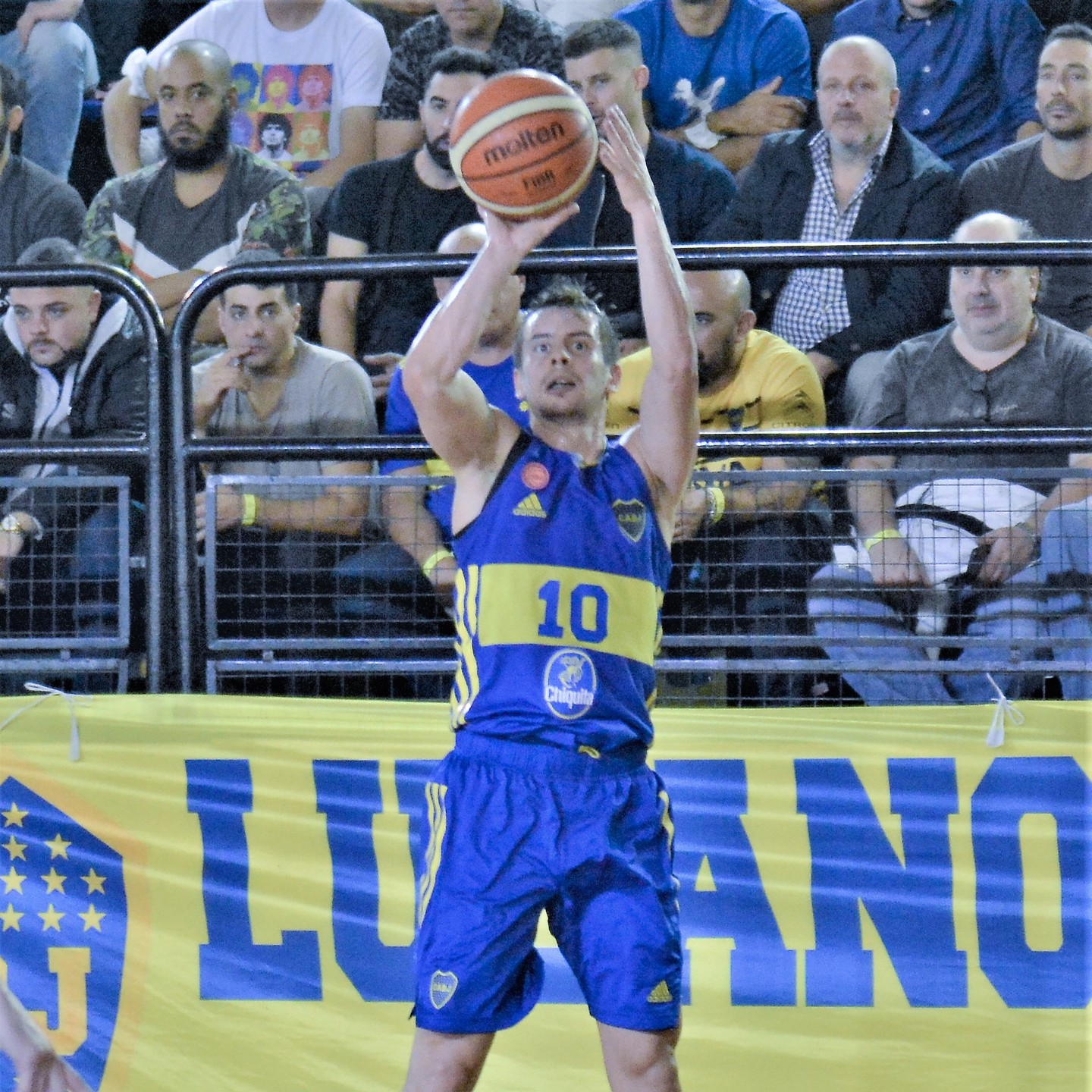  Club Atlético Boca Juniors - Club Atlético San Lorenzo - Basketball - Boca Vs San Lorenzo -  Playoffs reclasificación de la LNB - 2do juego (#CABJvCASLA2022) Photo by: Julián Marcelo Figueras | Siuxy Sports 2022-04-26