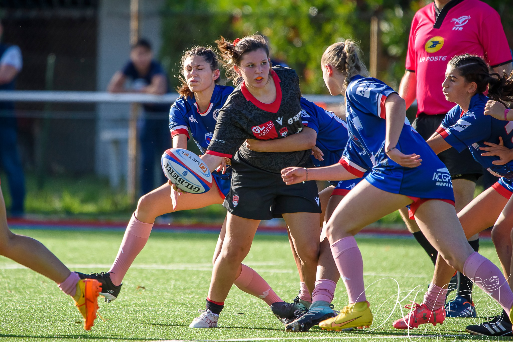  FC Grenoble Rugby - Lyon Olympique Universitaire - Rugby - Match Amical U18 - FCG Amazones vs LOU (#U18FCGLOU2022) Photo by: Karine Valentin | Siuxy Sports 2022-10-22
