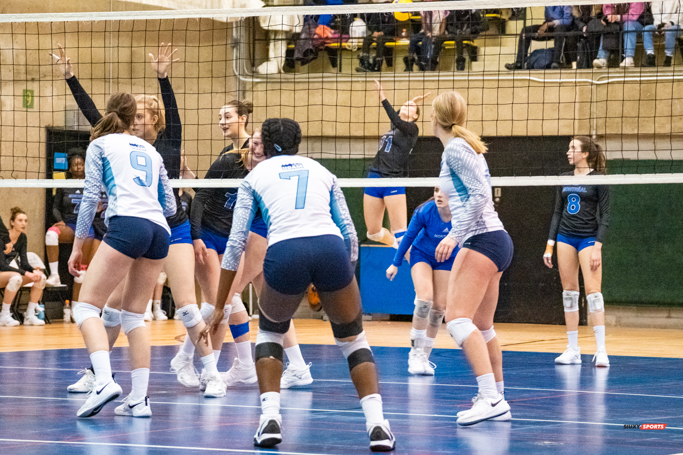 Gabrielle FORTIN - Myriam KAYSER-TOURIGNY -  Université de Montréal - Université du Québec à Montréal - Volleyball - Université de Montréal vs Université du Québec à Montréal - Volleyball Fém (#CrbnsVsCtdns2022VollF) Photo by:  | Siuxy Sports 2022-02-26