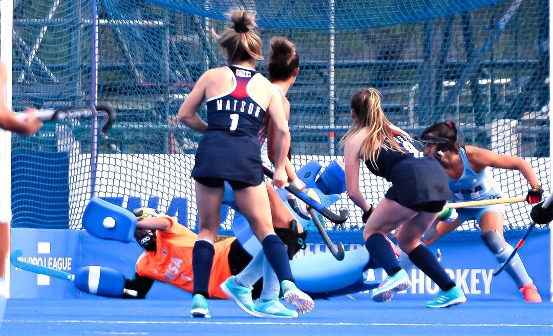 María Belén SUCCI -  Selección femenina de hockey sobre césped de Argentina - U.S. Women's National Team - Field hockey - Las Leonas Vs USA por la PRO League 2022 (CENARD) (#LeonasVsUSA2022) Photo by: Julián Marcelo Figueras | Siuxy Sports 2022-04-16