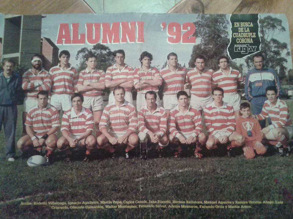 Asociación Alumni -  - Rugby - Alumni '92 () Photo by:  | Siuxy Sports 1992-04-10