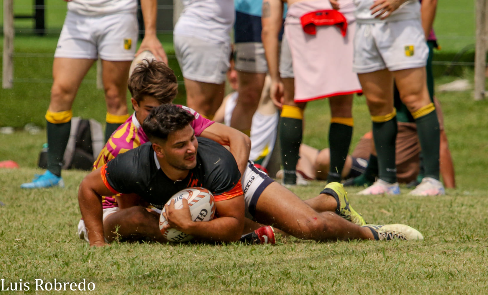  Haka Fitness Club - Luján Rugby Club - Rugby - Seven de la Tradición 2021 - San Antonio de Areco (#SevenTradicion2021-HakaVsLRC) Photo by: Luis Robredo | Siuxy Sports 2021-12-05