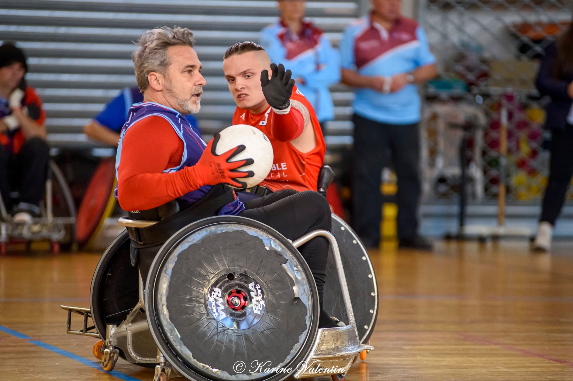  FC Grenoble Rugby - CS Bourgoin-Jallieu - Wheelchair rugby -  (#QuadRugbyGrenBourg2021Nov) Photo by:  | Siuxy Sports 2021-11-20