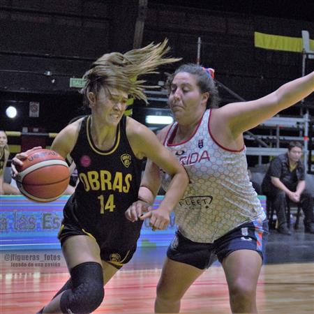 Obras Vs Union Florida - Liga Fém. Basquet 2022