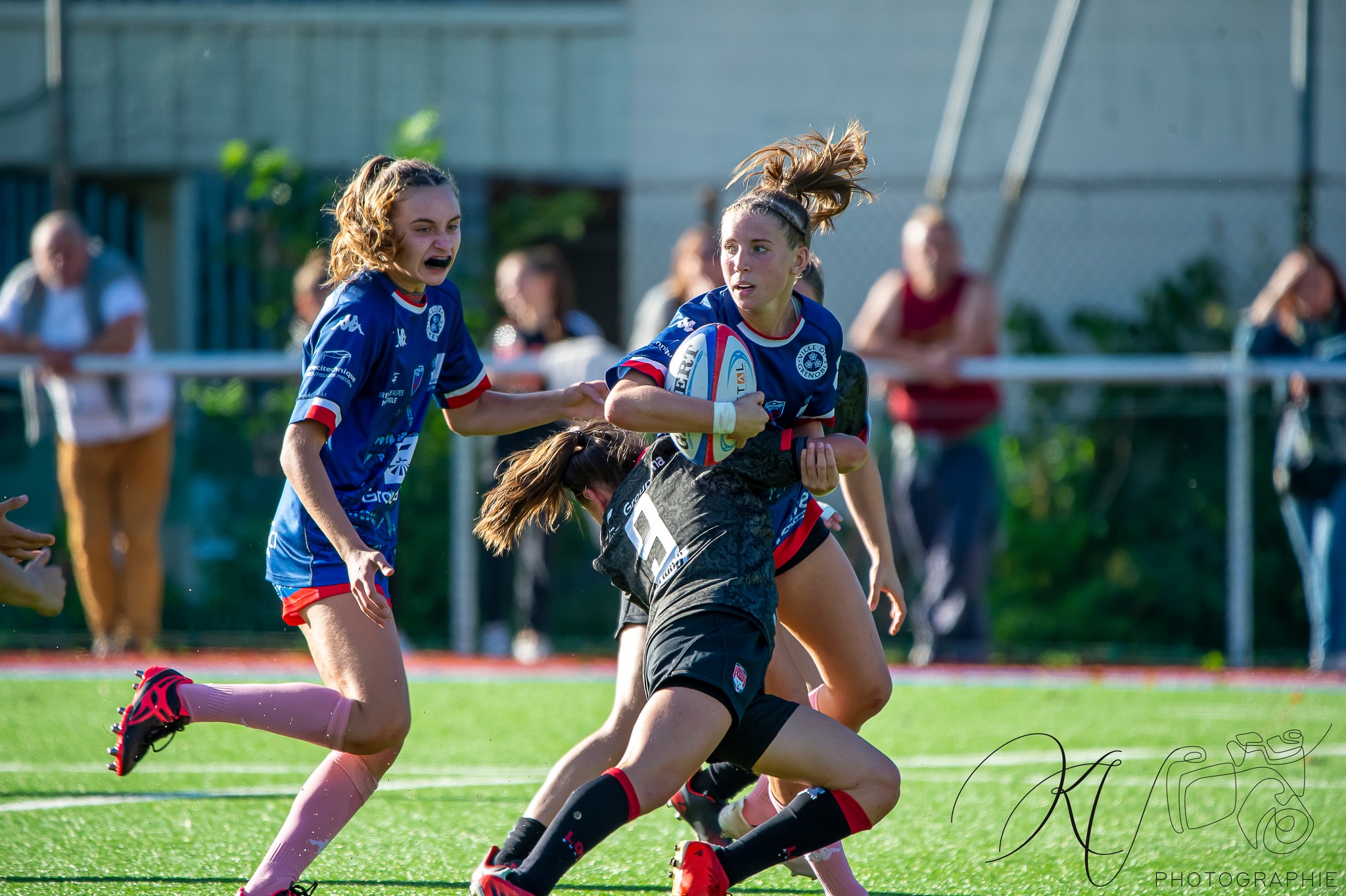  FC Grenoble Rugby - Lyon Olympique Universitaire - Rugby - Match Amical U18 - FCG Amazones vs LOU (#U18FCGLOU2022) Photo by: Karine Valentin | Siuxy Sports 2022-10-22
