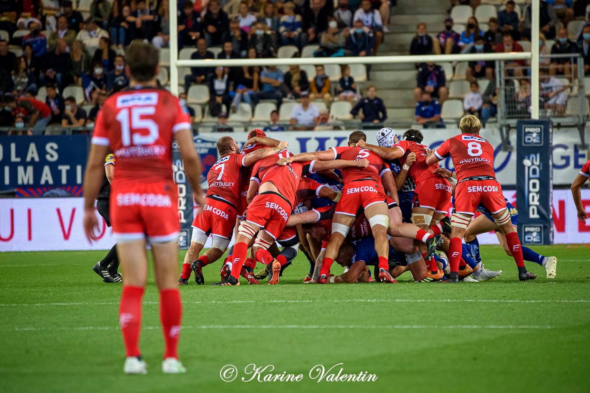  FC Grenoble Rugby - US Oyonnax Rugby - Rugby - Grenoble Vs Oyonnax (#FCGvsUSORoct2021) Photo by: Karine Valentin | Siuxy Sports 2021-08-27