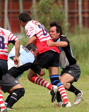 Areco vs RON XV (Centro Naval) - Primer Encuentro de Veteranos en Areco con Vaquillona c/ Cuero 2014