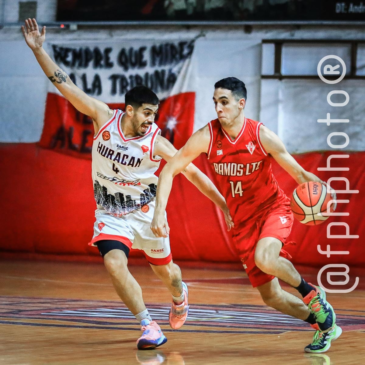 Santiago MARTINEZ - Román TROVATO -  Ramos Mejía Lawn Tennis Club - Centro Deportivo Huracán de San Justo - Basketball - Ramos Mejia Lawn Tenis Club (83) Vs (54) Huracan de San Justo - 2022 - Liga Federal (#RMLTCVSHSJ2022fed) Photo by: Alan Roy Bahamonde | Siuxy Sports 2022-04-12