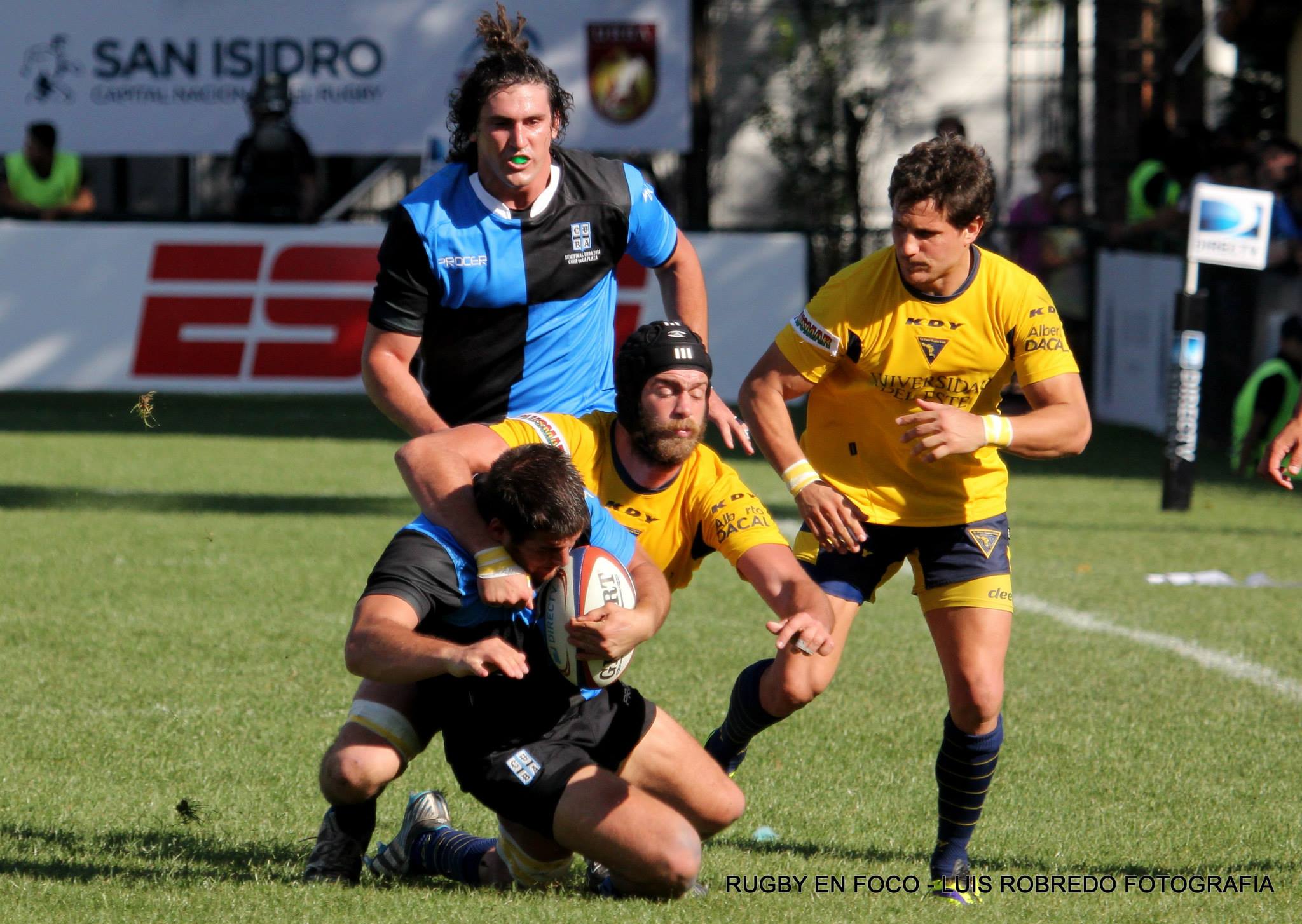 Lucas MAGUIRE - Augusto RAMOS -  Club Universitario de Buenos Aires - La Plata Rugby Club - Rugby - CUBA (27) vs (14) La Plata - Semis TOP 14 2014 - Match (#CUBAvsLaPlata2014match) Photo by: Luis Robredo | Siuxy Sports 2014-10-21