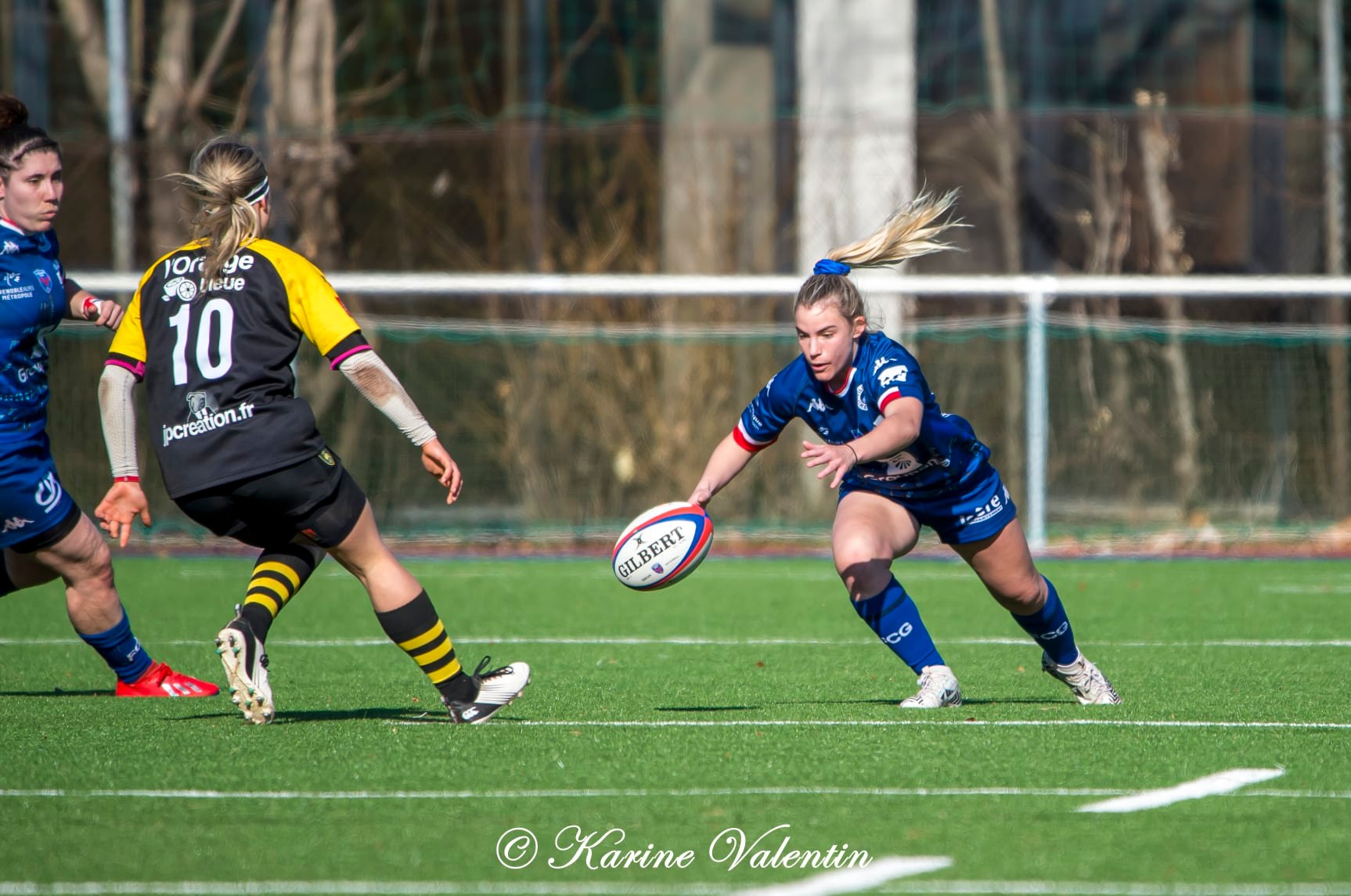 Coraline DURET -  FC Grenoble Rugby - Stade Olympique de Chambéry rugby - Rugby - FC Grenoble (76-7) SOC Rugby - Féd1 (#AmazonesVsSOC2022) Photo by: Karine Valentin | Siuxy Sports 2022-02-27