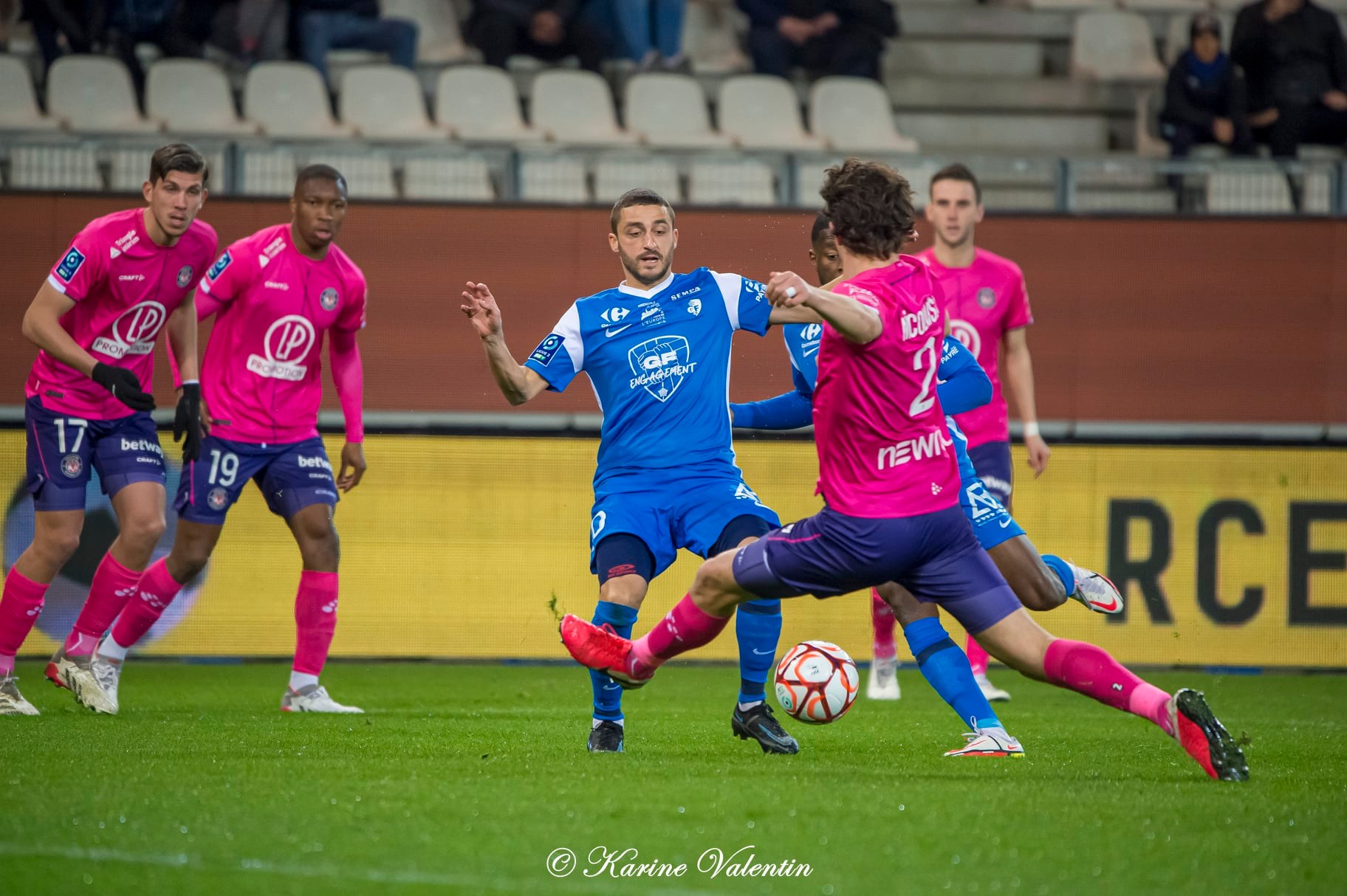 Florian MICHEL -  Grenoble Foot 38 - Toulouse FC - Soccer - Grenoble Foot 38 (0) vs (2) Toulouse FC (#GF38vsTFC2022) Photo by: Karine Valentin | Siuxy Sports 2022-02-28