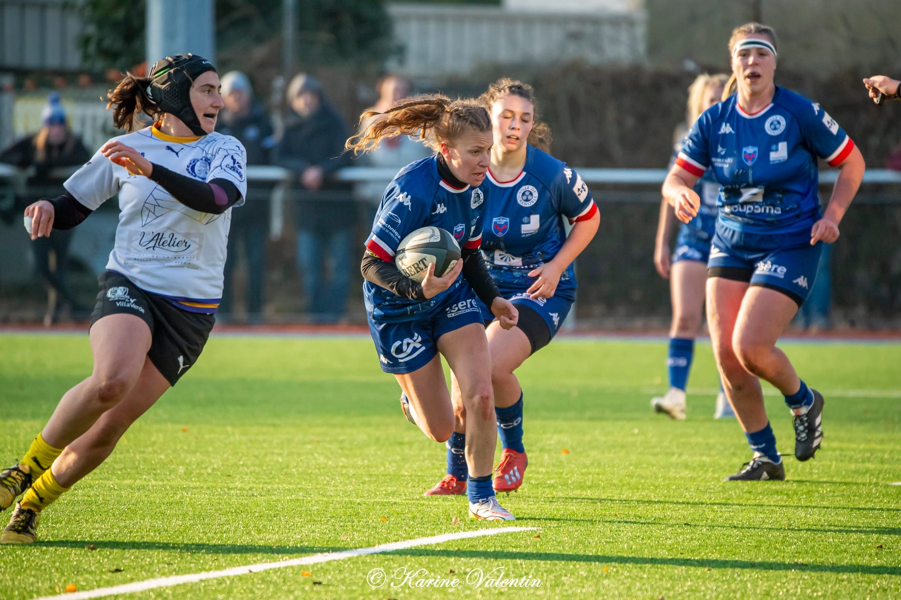  FC Grenoble Rugby - Grenoble Université Club Rugby - Rugby - Grenoble Amazones vs Les Coccinelles du Grenoble Université Club - F1 (#FCGsGUCR2022janF1COXS) Photo by: Karine Valentin | Siuxy Sports 2022-01-30