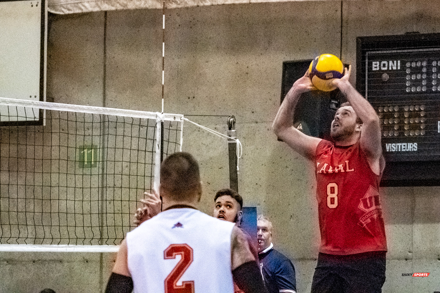 Ludovic MARTIN -  Université de Montréal - Université Laval - Volleyball - Université de Montréal (3) vs Université Laval (2) (#CarabinsVsRgeOr2022VolleyM) Photo by:  | Siuxy Sports 2022-03-05