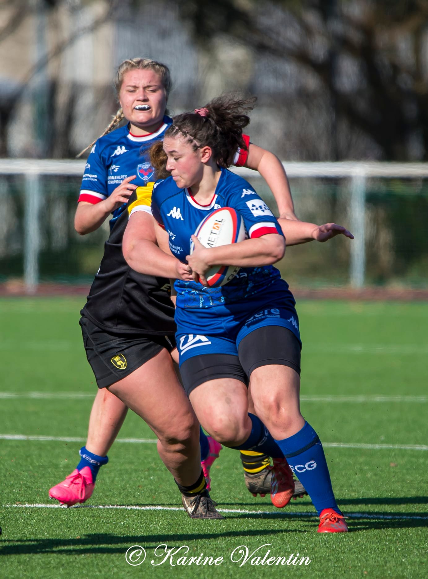  FC Grenoble Rugby - Stade Olympique de Chambéry rugby - Rugby - FC Grenoble (76-7) SOC Rugby - Féd1 (#AmazonesVsSOC2022) Photo by: Karine Valentin | Siuxy Sports 2022-02-27