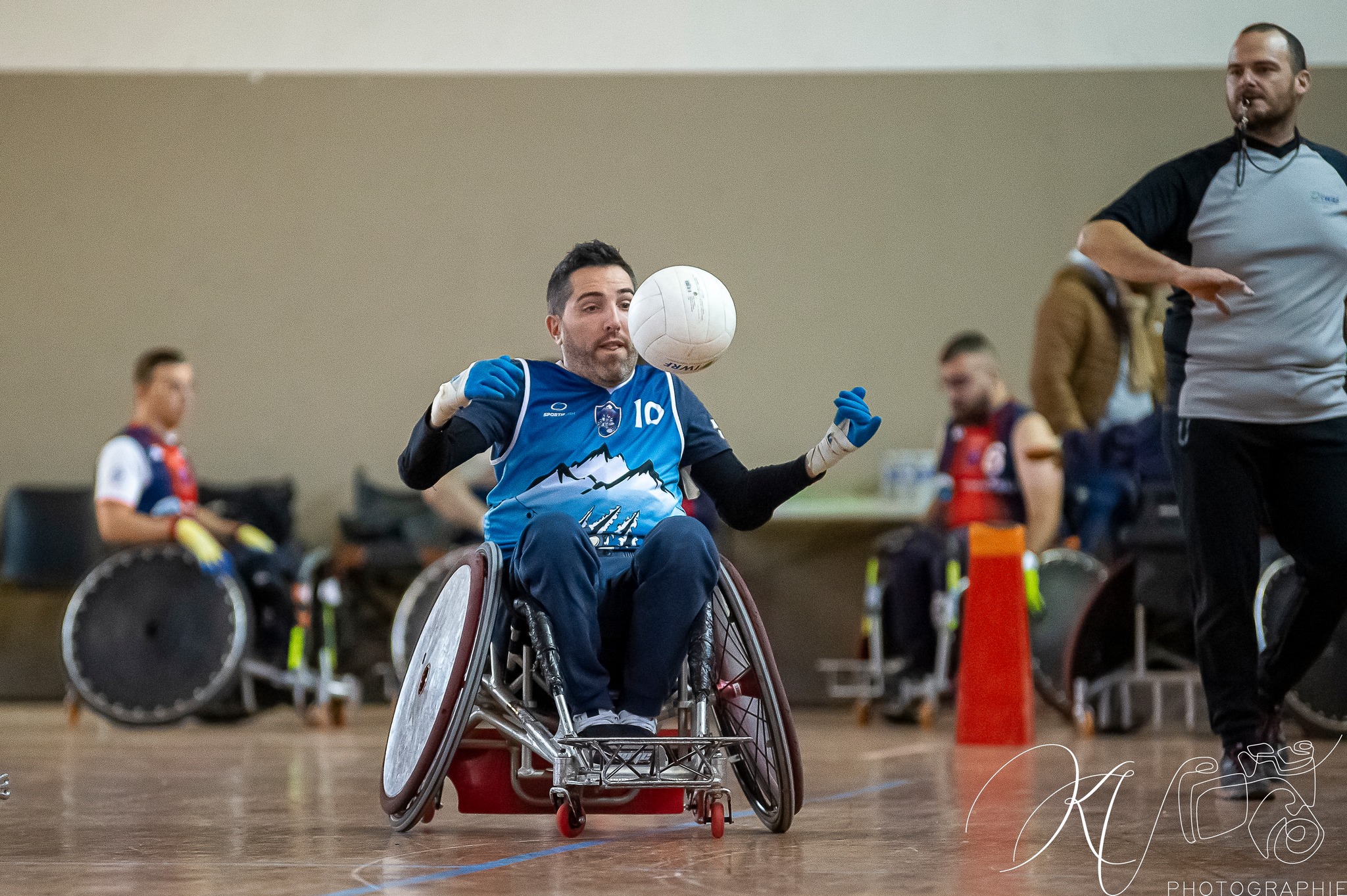  FC Grenoble Rugby -  - Wheelchair rugby - CHAMPIONNAT DE FRANCE RUGBY FAUTEUIL (#CHAMPFrRugbyFauteuil2022) Photo by: Karine Valentin | Siuxy Sports 2022-11-19