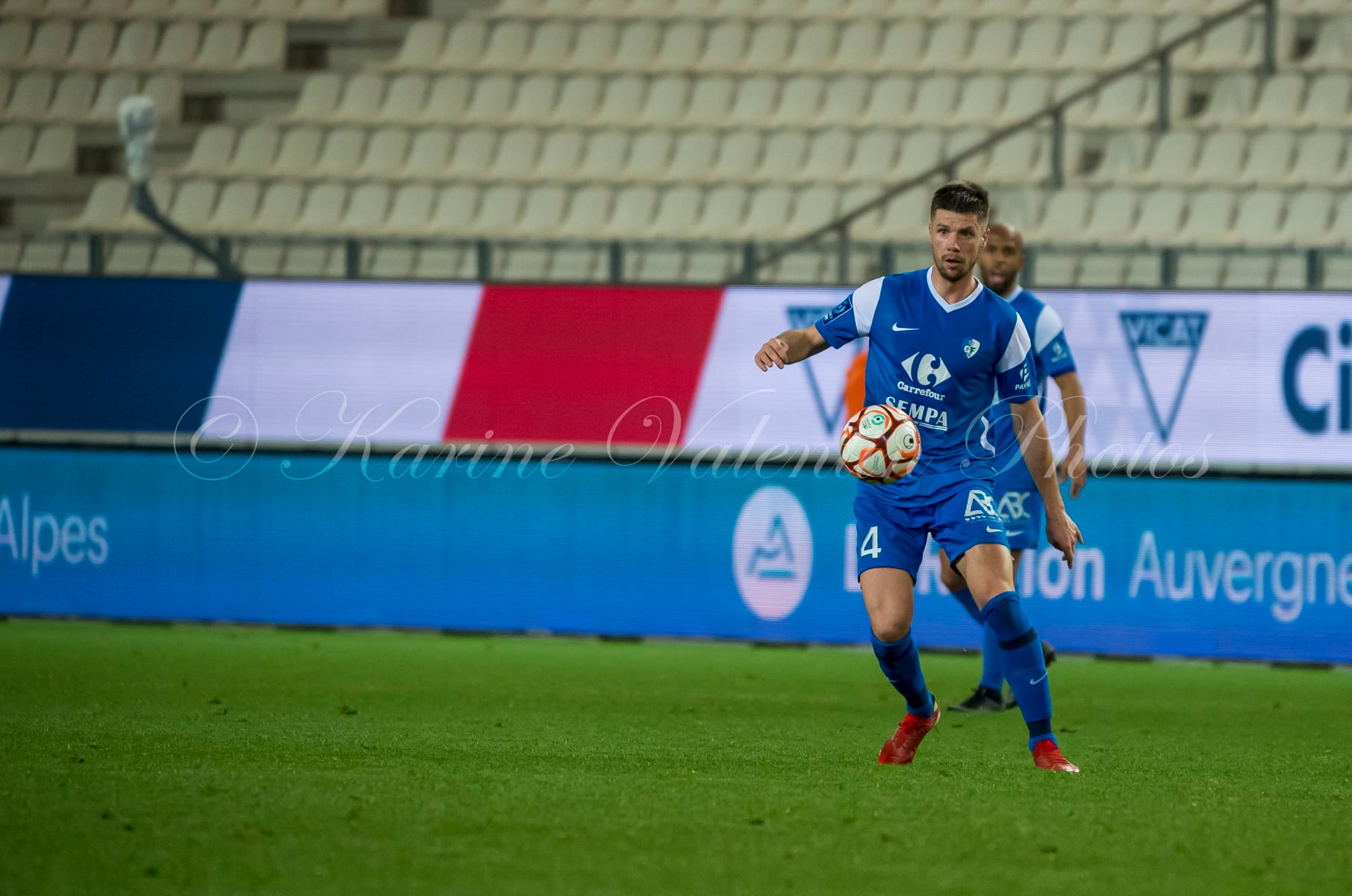  Grenoble Foot 38 - SC Bastia - Soccer - Grenoble Foot 38 (1) vs SC Bastia (1) (#GF38vsSCB2022) Photo by: Karine Valentin | Siuxy Sports 2022-03-19