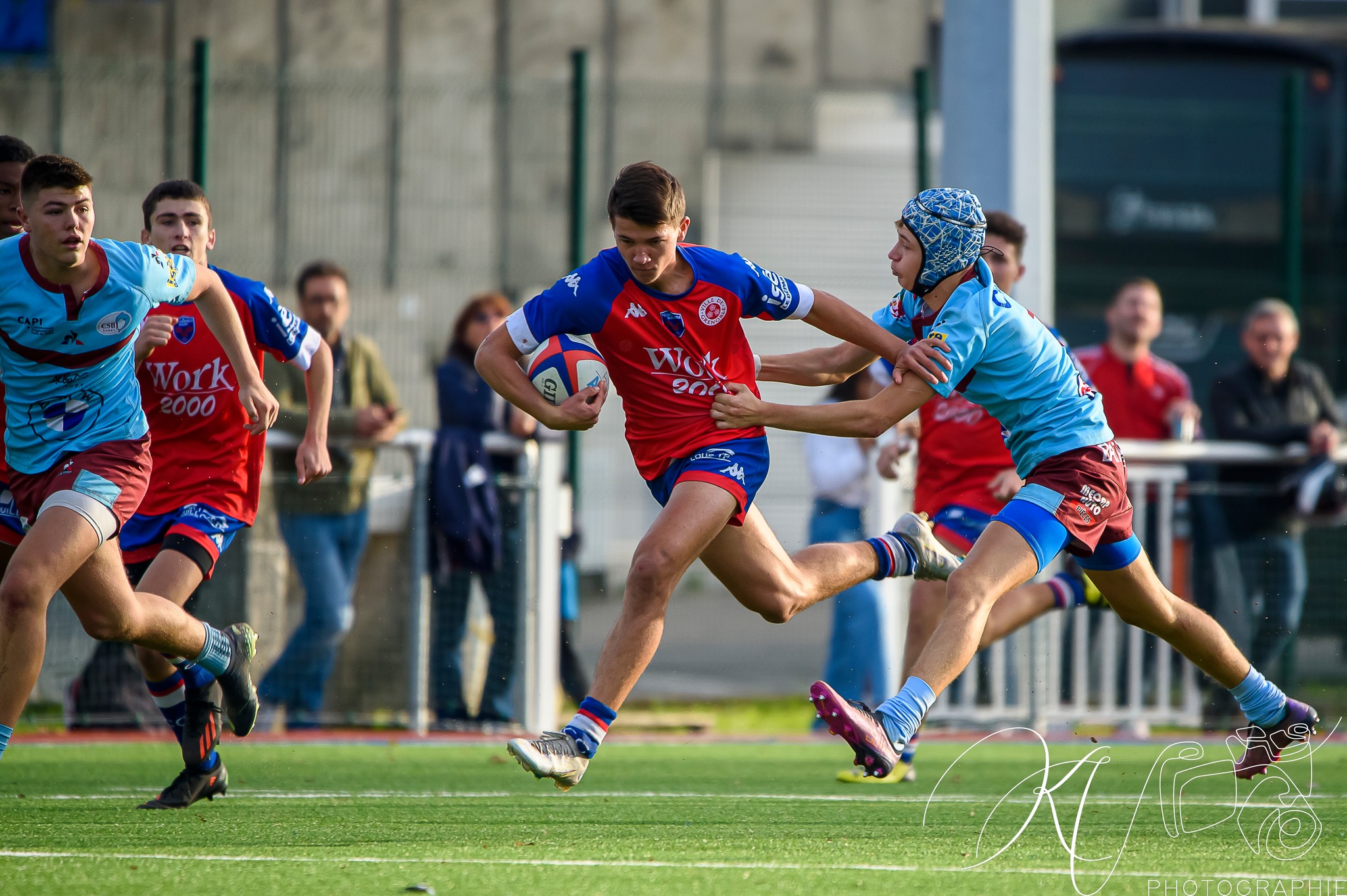  FC Grenoble Rugby - CS Bourgoin-Jallieu - Rugby - Elite Alamercery - FCG(65) vs (0) CSBJ (#AlamerceryFCGCSBJ2022) Photo by: Karine Valentin | Siuxy Sports 2022-11-12