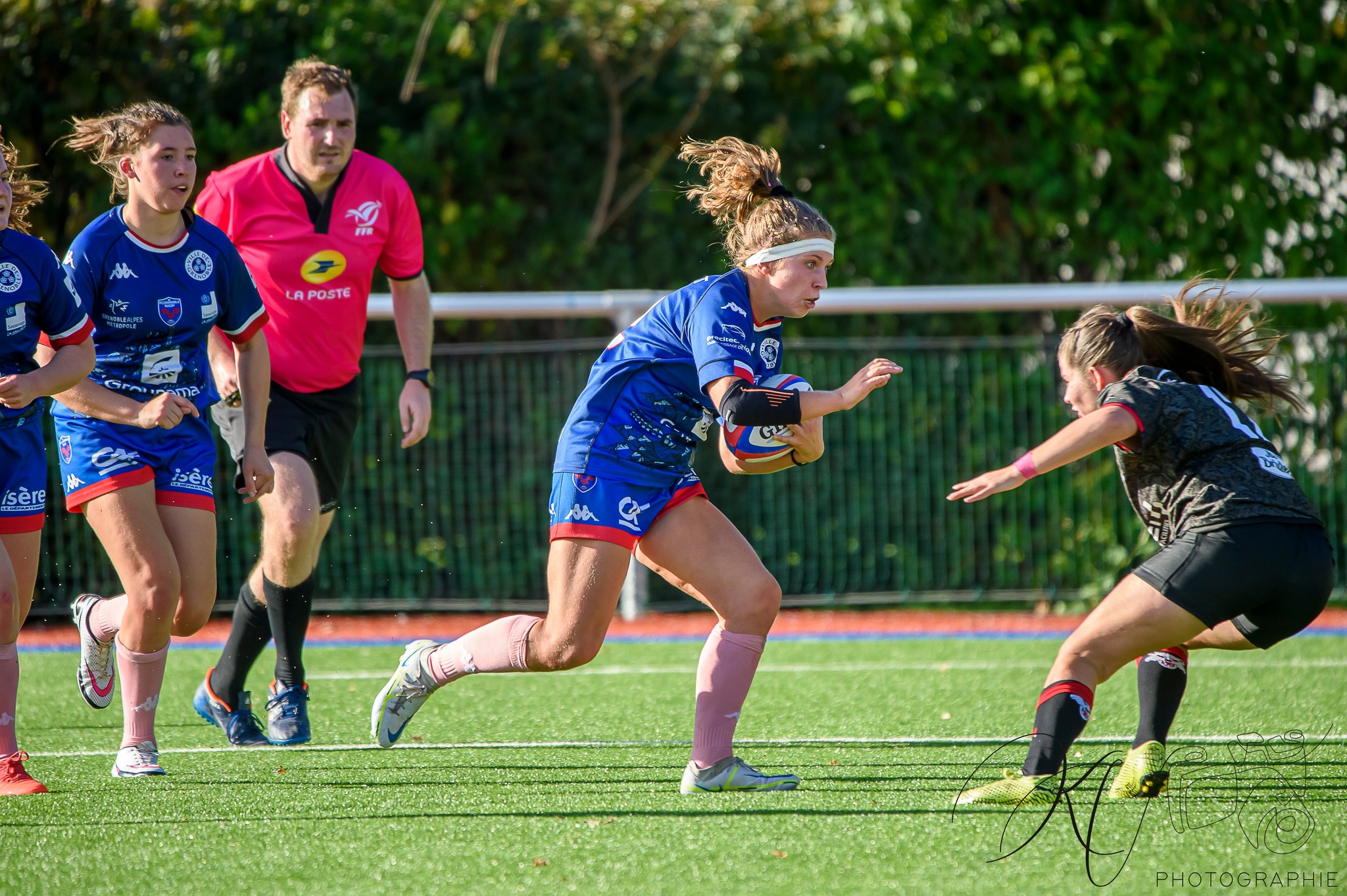  FC Grenoble Rugby - Lyon Olympique Universitaire - Rugby - Match Amical U18 - FCG Amazones vs LOU (#U18FCGLOU2022) Photo by: Karine Valentin | Siuxy Sports 2022-10-22