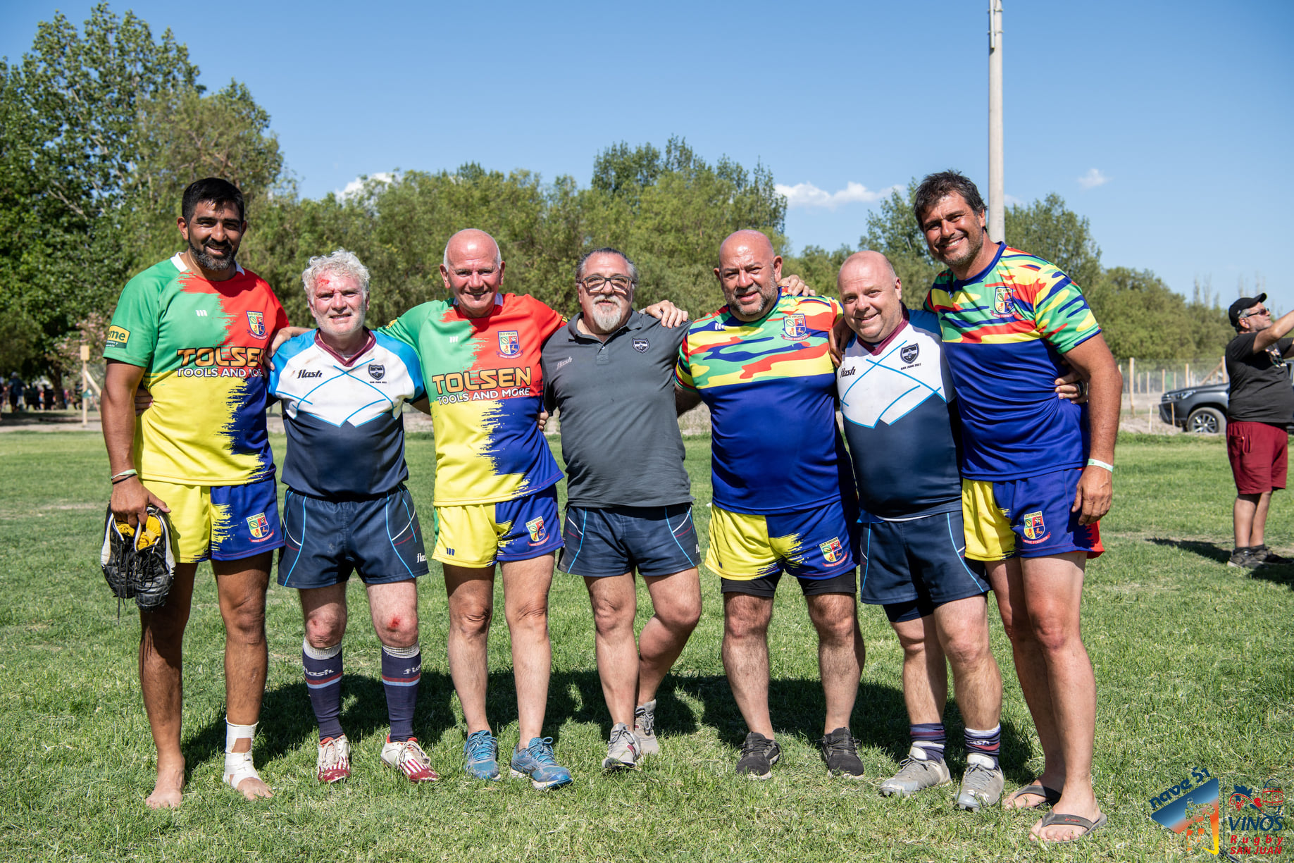 Marcelo CHAMAZA - Pablo MORAN - TBD022 TBD022 -  VARBA - Fund. Old Virgins - RugbyV - 51 Nacional de Veteranos de Rugby San Juan - VARBA vs Old Virgins (#51NaVeSJ21VARBAvOldVirgins) Photo by: Diego van Domselaar | Siuxy Sports 2021-11-15