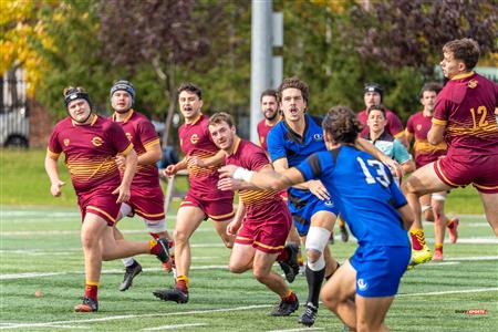 RSEQ - Rugby Masc - Concordia U. (24) vs (22) U. de Montréal - Reel A1 - 1er mi-temps