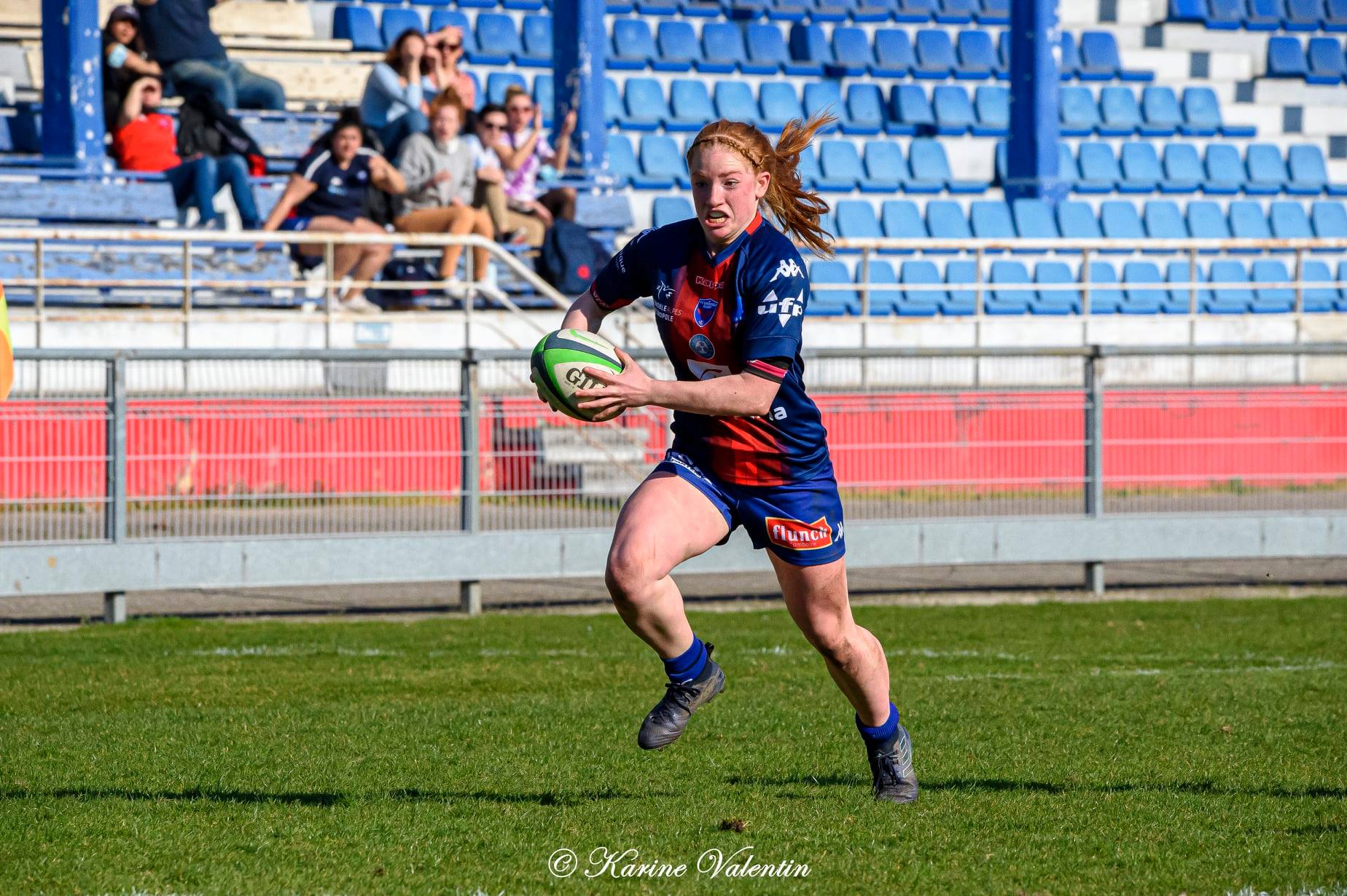 Shanone VAN PEUTER -  FC Grenoble Rugby -  - Rugby - FC Grenoble VS RCVRGP (#GrenobleRCVRGP2021fev) Photo by: Karine Valentin | Siuxy Sports 2021-02-28