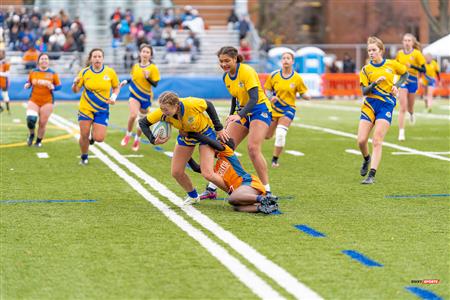 RSEQ - Rugby Fem - John Abbott (55) vs (12) André Laurendeau - Finals - Reel A1