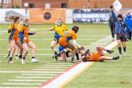 RSEQ - Rugby Fem - John Abbott (55) vs (12) André Laurendeau - Finals - Reel A1