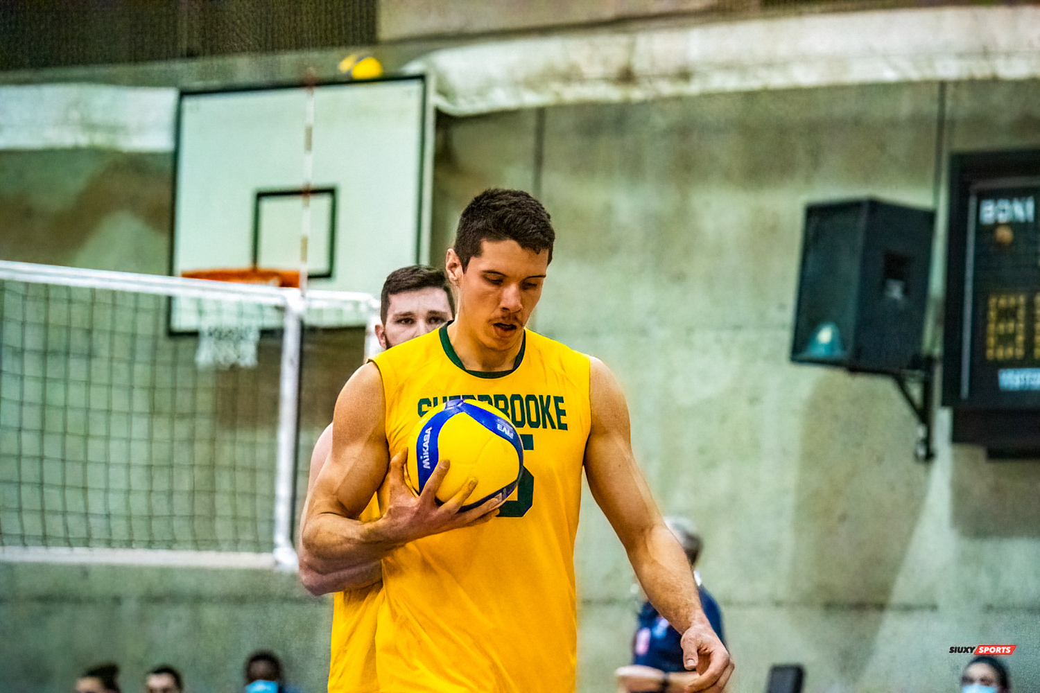 Raphaël VIENS -  Université de Montréal - Université de Sherbrooke - Volleyball - Université de Sherbrooke (3) vs Université de Montréal (1) - Final 1 2022 (#VertOrVsCarabinsFinal1M) Photo by:  | Siuxy Sports 2022-03-19