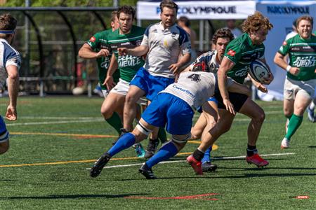 Parc Olympique (28) vs (5) Montreal Irish - Sr