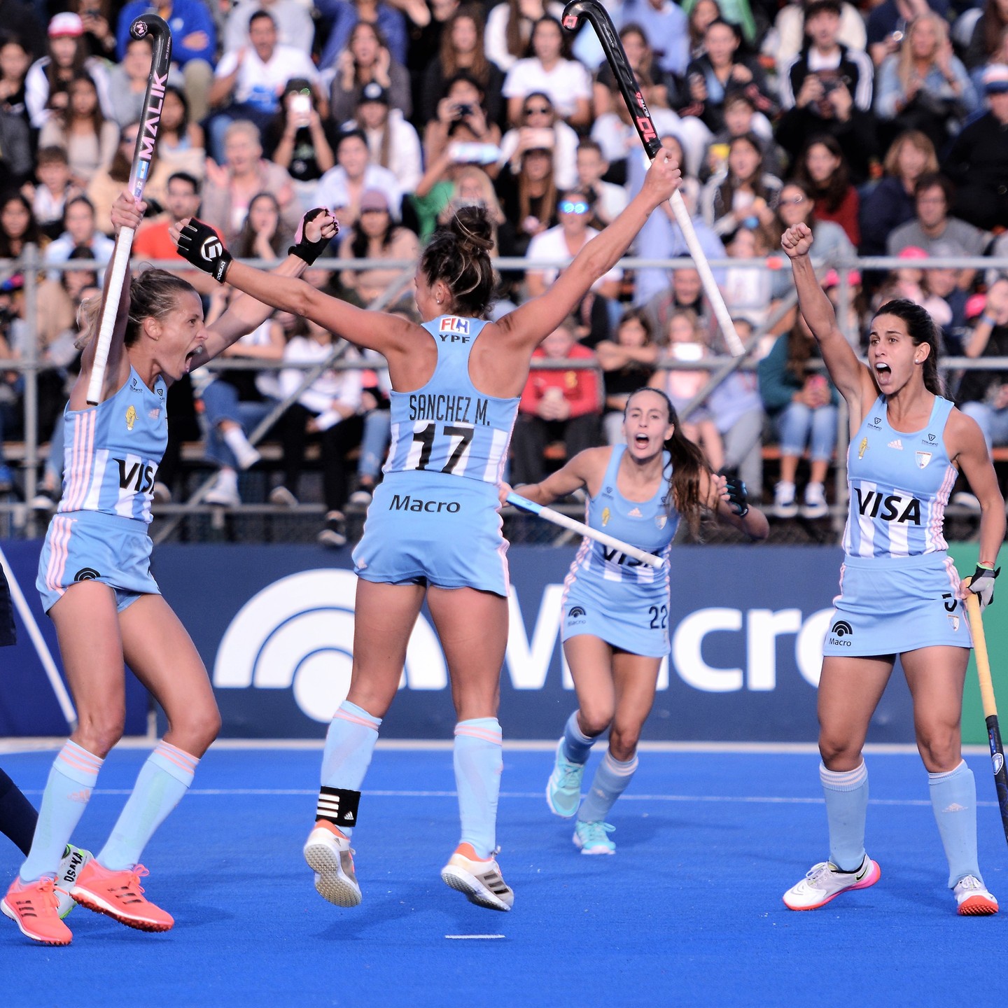  Selección femenina de hockey sobre césped de Argentina - U.S. Women's National Team - Field hockey - Las Leonas Vs USA por la PRO League 2022 (CENARD) (#LeonasVsUSA2022) Photo by: Julián Marcelo Figueras | Siuxy Sports 2022-04-16