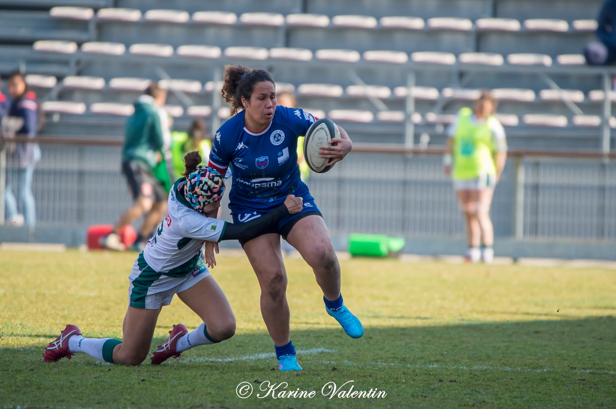  FC Grenoble Rugby - Section Paloise - Rugby - Grenoble Amazones vs PAU Lons (#FCGVsSectPaloise2022) Photo by: Karine Valentin | Siuxy Sports 2022-03-06
